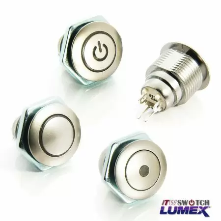 16mm Hall-Effect Pushbutton Switches